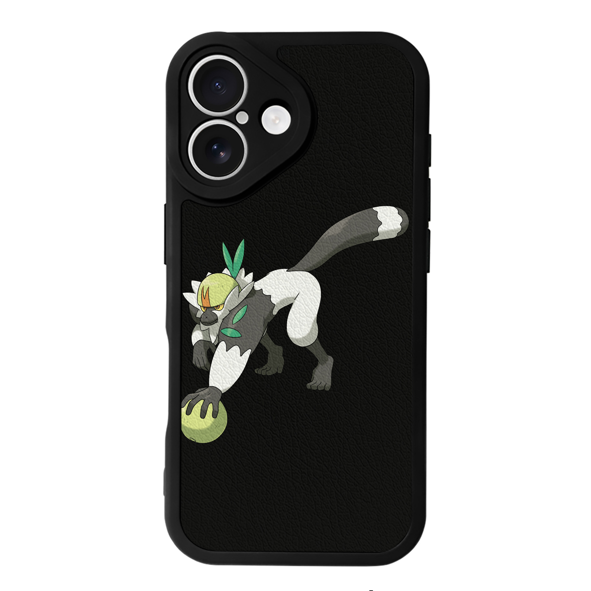 （画像用） ポケットモンスター Pokémon 【iPhone 16シリーズ対応】シリコンスマホケース（レザー調） 材質：シリコン